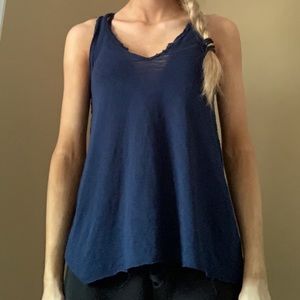 Navy tank top
